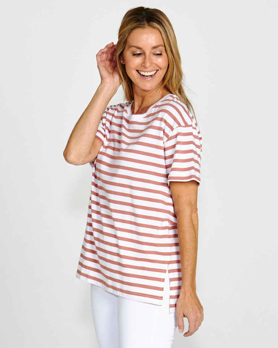 Mia Split Hem Tee