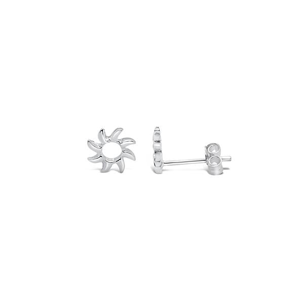 SS Sun Stud Earrings