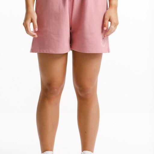 Lively Shorts - Rose Bud with Circular Embroidery