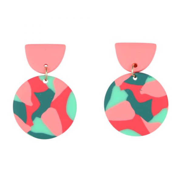 Candy Earrings Pink